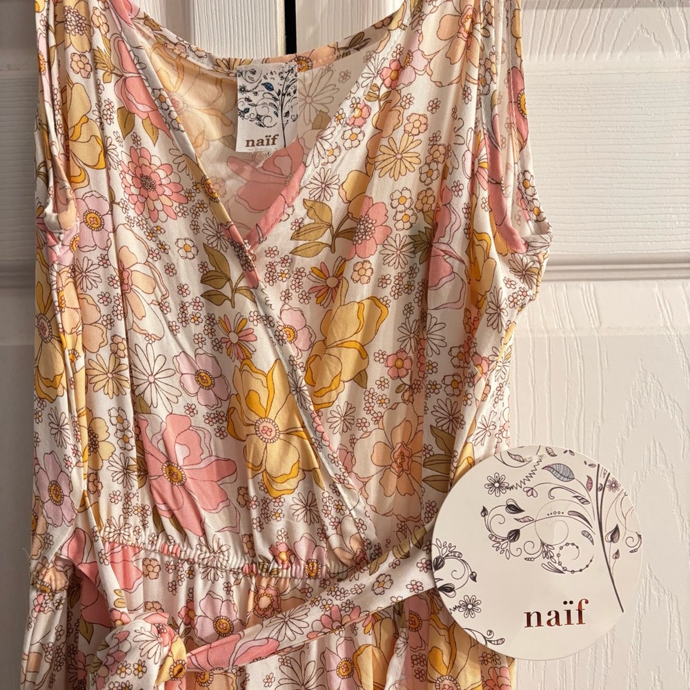 NAIF || Boho Floral Dress